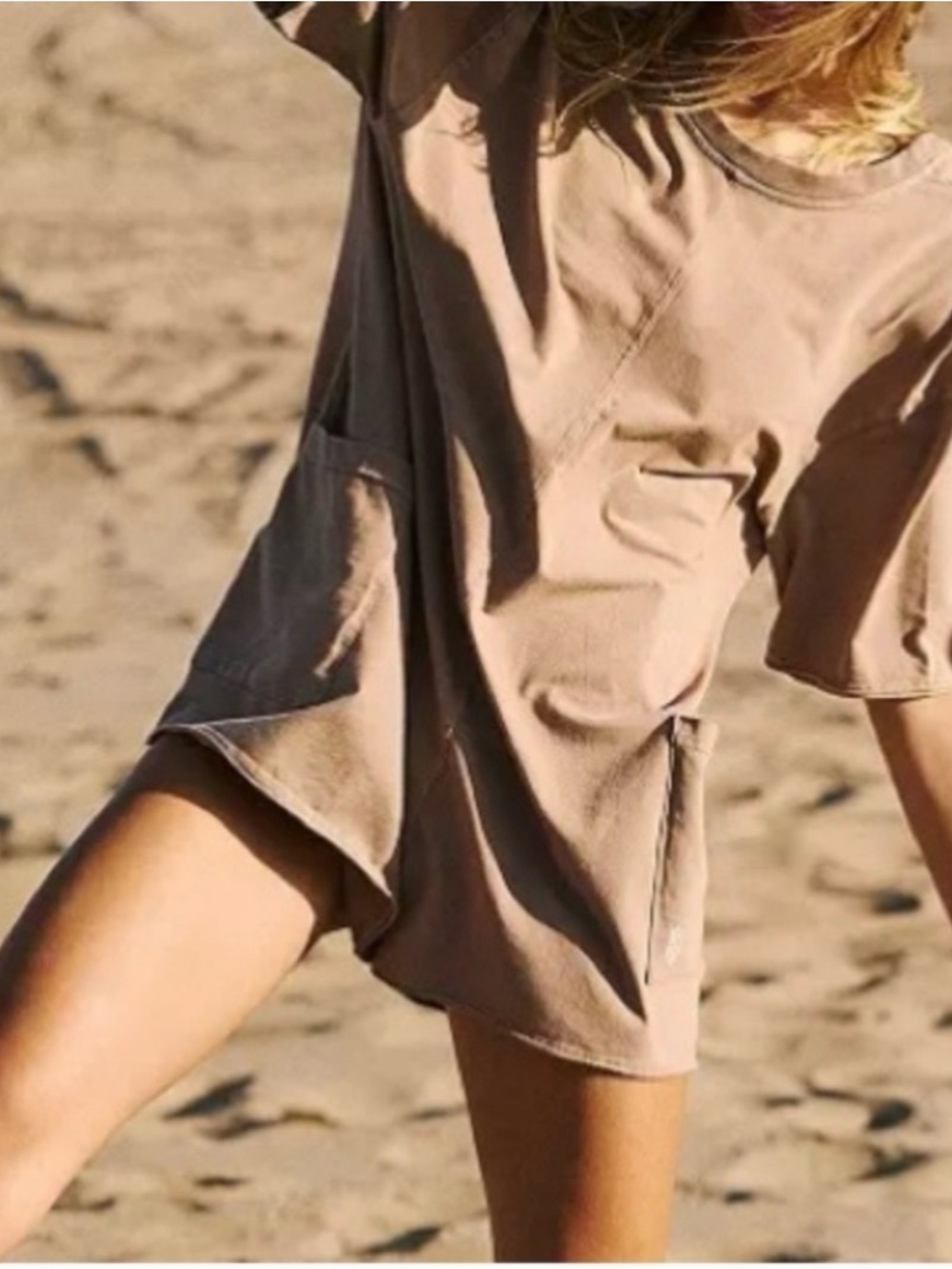 Free People Beige/Taupe Romper